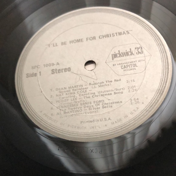 Various Artists I'll Be Home For Christmas Vinyl Lp - Picture 5 of 8